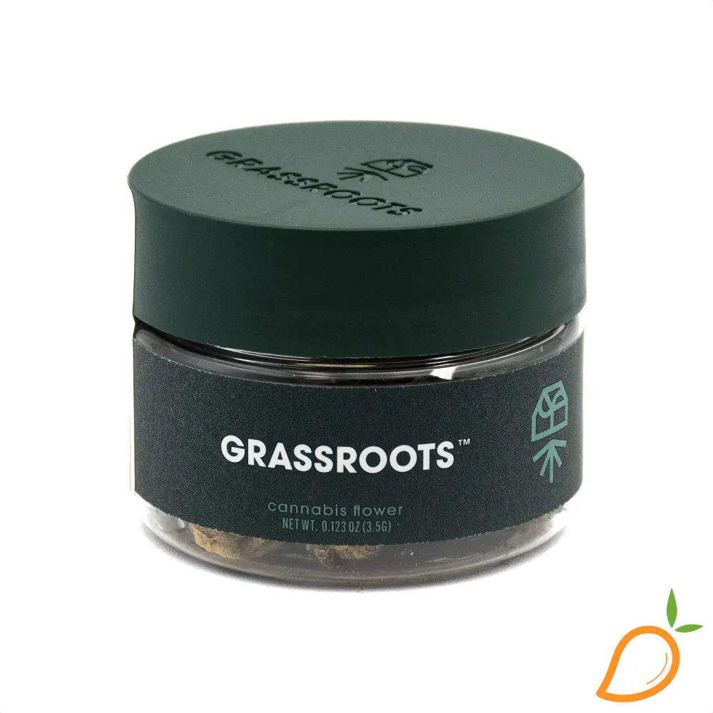 3.5g Jayna's Sunshine Prepackaged Diamond Flower Grassroots
