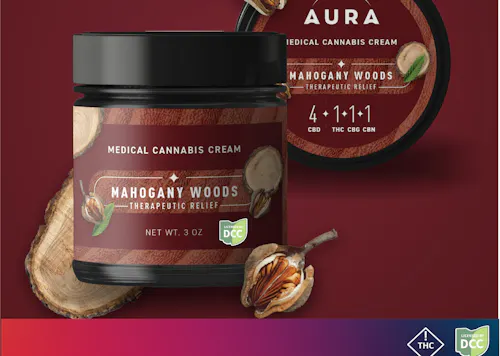 Aura | Mahogany Woods Cream | 300mg-active