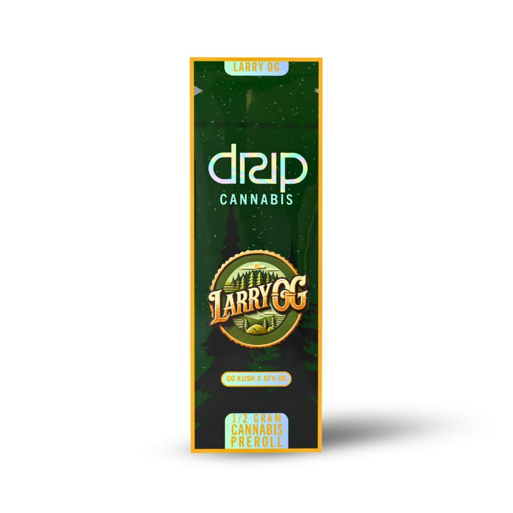 DRIP Cannabis 0.5g Pre-Roll - Larry OG