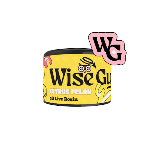Wise Guys - 2g Live Rosin - Citrus Felon