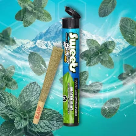 Stingers Sweets | Winter Mint | Liquid Diamond Infused Prerolls