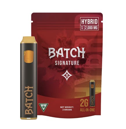 Batch | Signature Disposable Vape - 2g - Gelato (Hybrid)