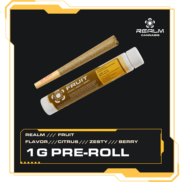 Blueberry Cupcake (S) - 1g Pre-Roll - Realm