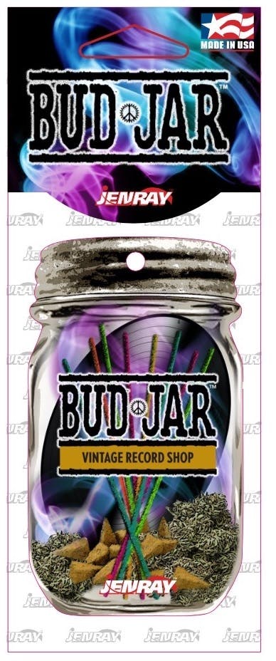 Product Bud Jar - Car Freshener - Vinage Record Shop