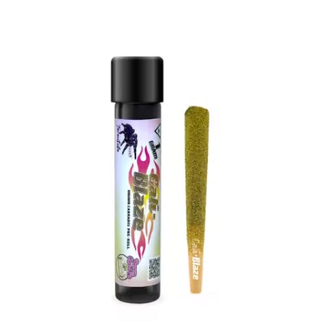 Product: *Cali-Blaze Tarantula | Banana Cream Pie | Kief Coated & Liquid Diamond Infused Preroll