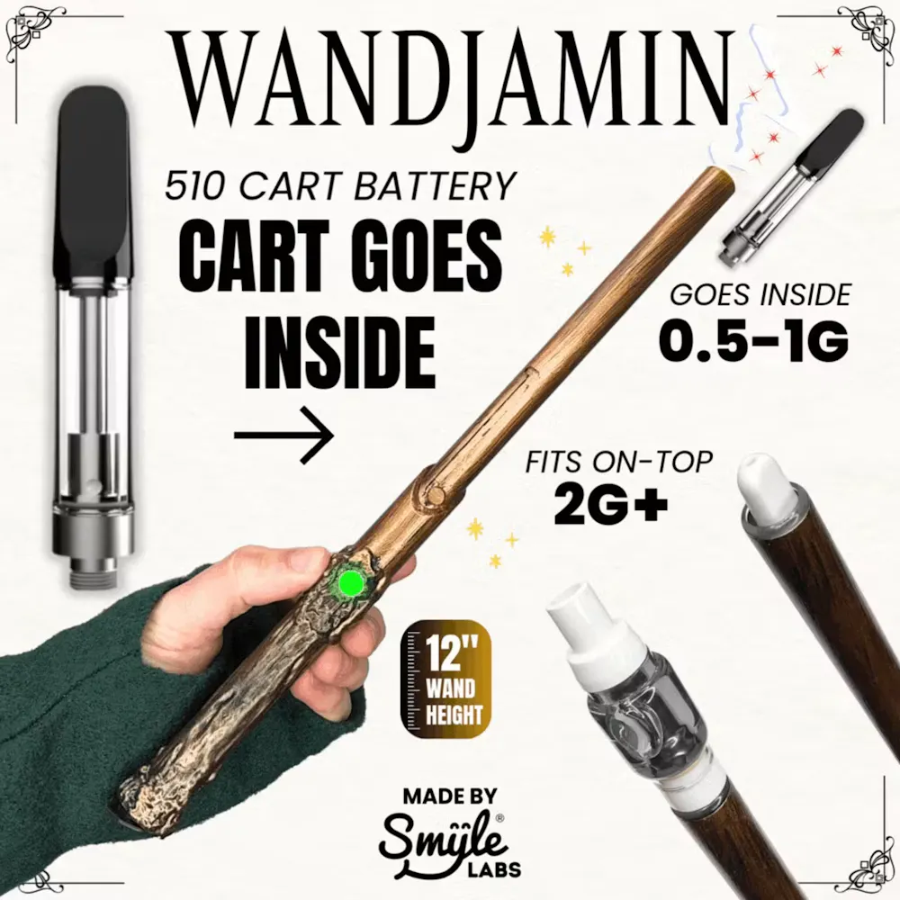 Product Smyle Labs - Wandjamin - 510 Battery - Black