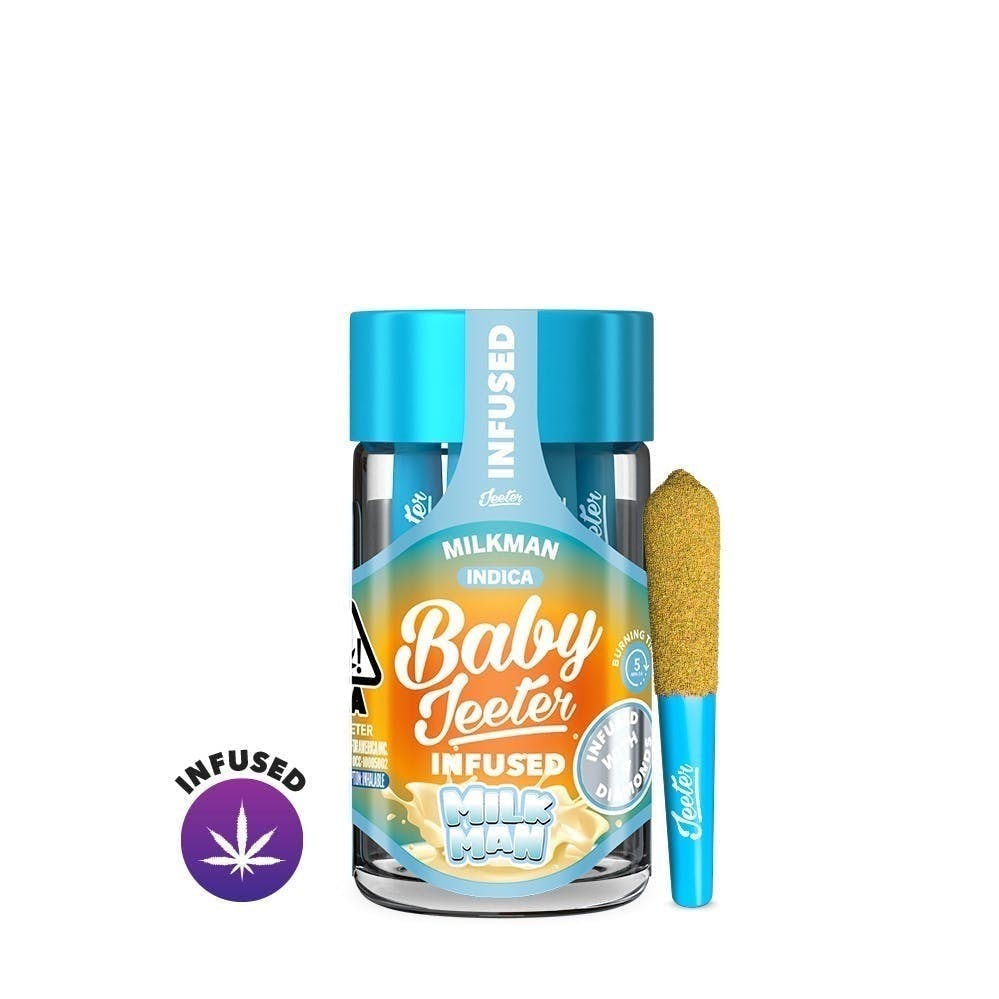 Milk Man | Infused Baby Jeeter Pre-Roll | 5 Pack