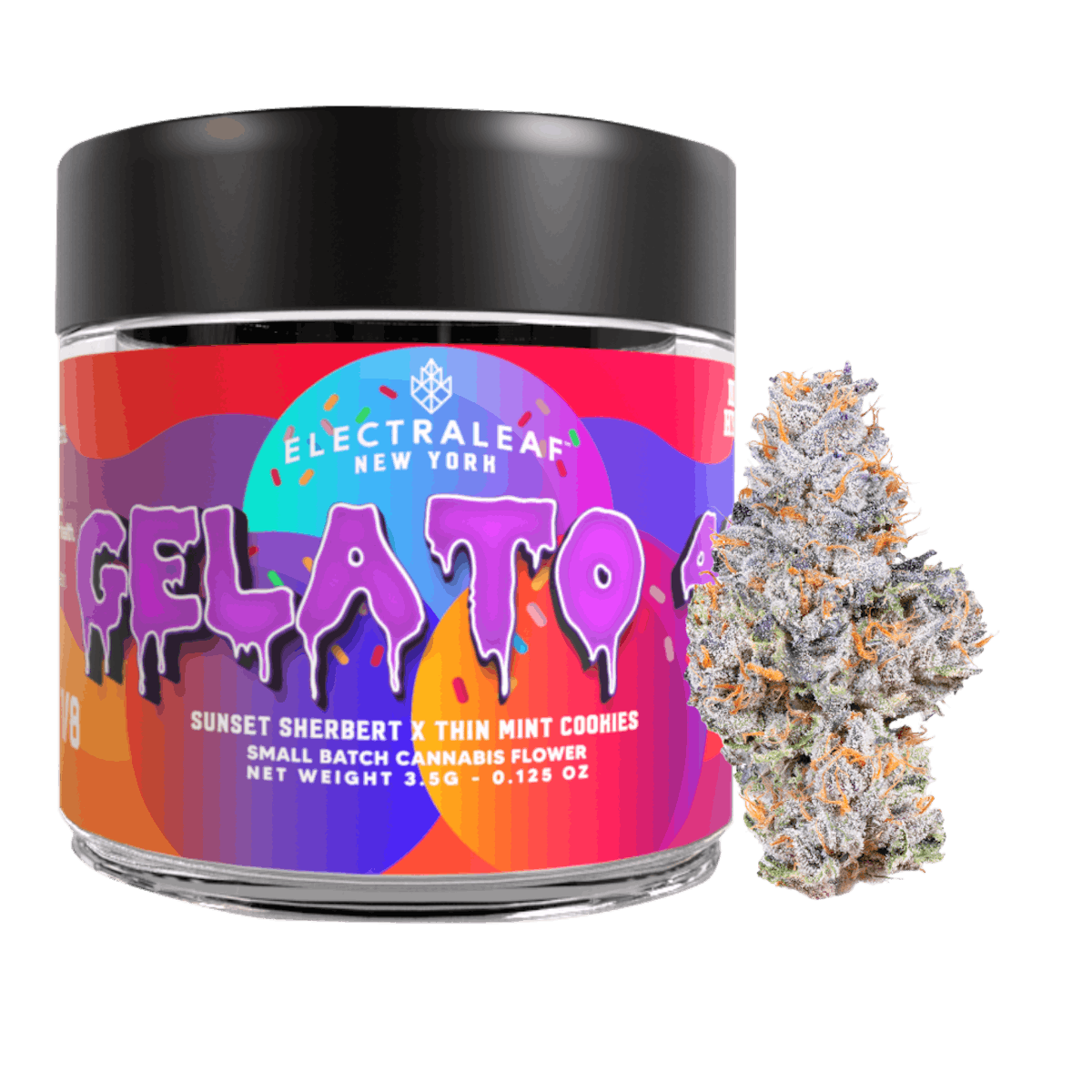 Photo of Electraleaf | Gelato 41 Flower | Sunset Sherbert x Thin Mint Cookies | 3.5g