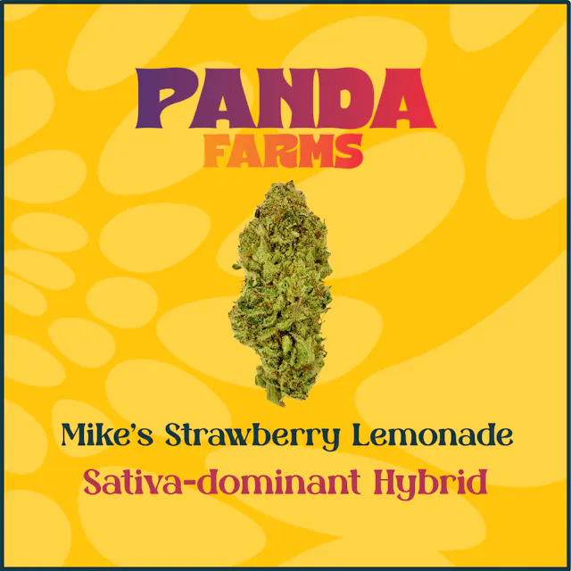 Panda Farms Flower Mike's Strawberry Lemonade 3.5g (sativa hybrid)