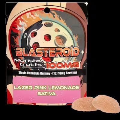 MONSTER XTRACTS | BLASTEROID | LAZER PINK LEMONADE | 100MG | SATIVA
