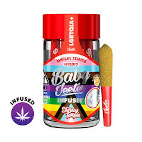 Shirley Temple Baby Jeeter Infused Pre-Roll 5-pack | 2.5g - product image at King of Budz