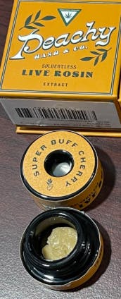 PEACHY HASH & CO. | SUPER BUFF CHERRY - LIVE ROSIN HYBRID