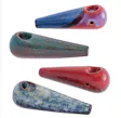 Reactive glazed Pipes Assorted
