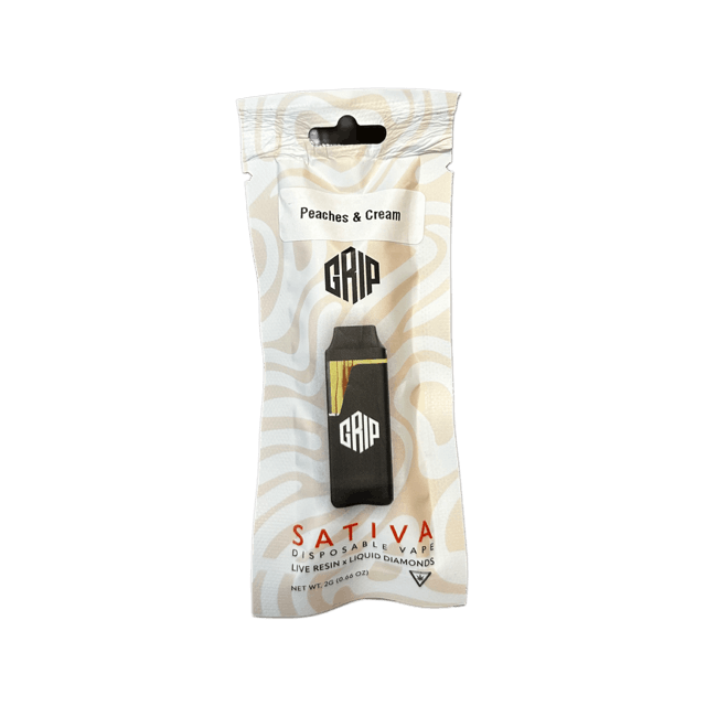 Buy GRIP Grip | Peaches & Cream Live Resin x Liquid Diamonds