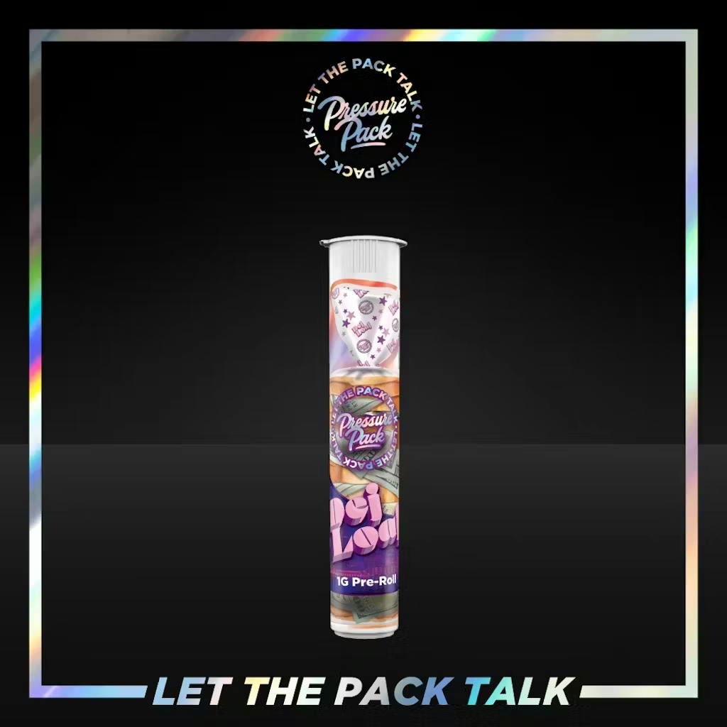 Pressure Pack x Dej Loaf - 1g Preroll - Loaf'ed Up Runtz