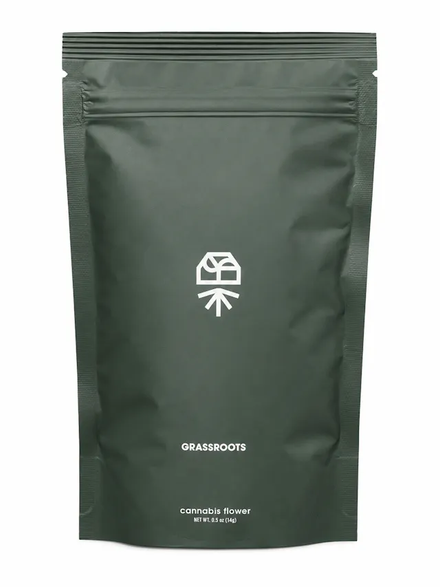 Grassroots Smalls Pillow Mints 14g (indica, small buds)