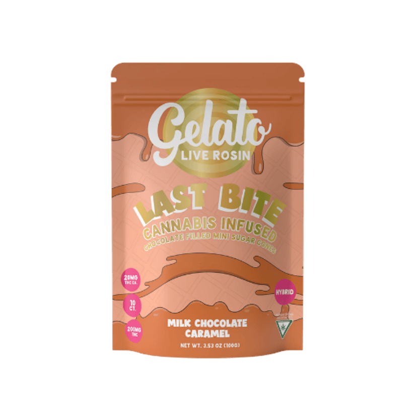 Gelato | 200mg Rosin Last Bites | Caramel