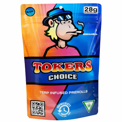 Tokers Choice - 28-Pack 1g Prerolls - Green Crack