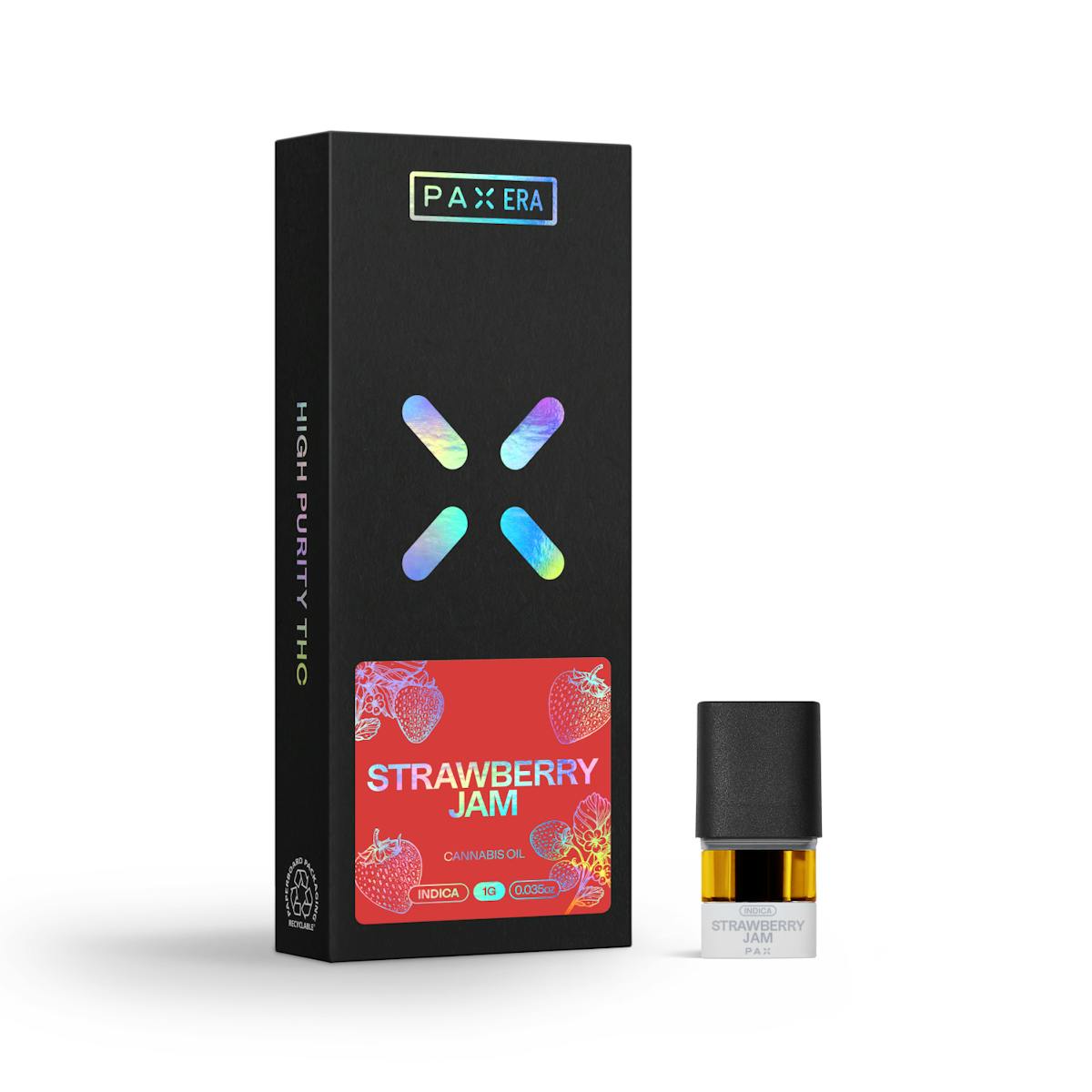Photo of PAX High Purity THC – Strawberry Jam Pod