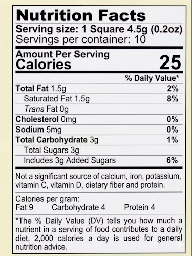 Banana Pudding – THC Chocolate 10 Pack (100mg)-1