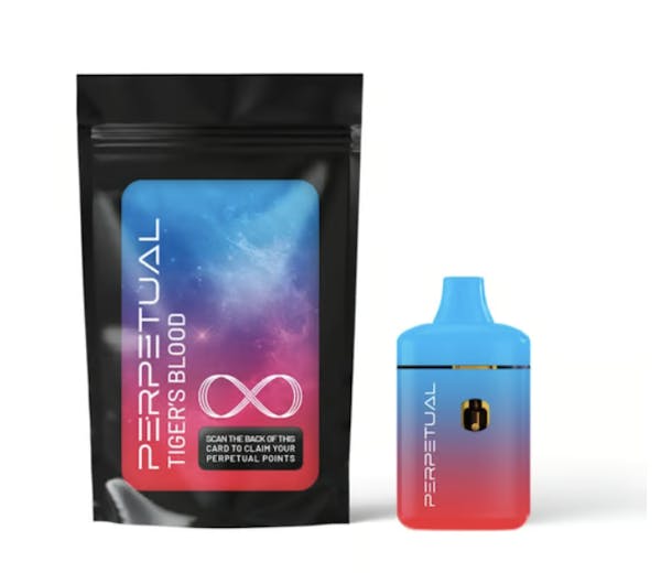 Tiger's Blood | 1g | Disposable | Vape| Perpetual