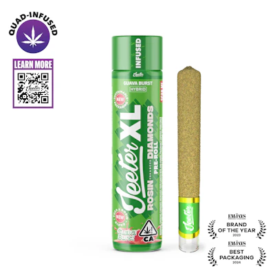 Guava Burst Jeeter XL Infused Pre-Roll | 2g - PRE_ROLLS by Jeeter at King of Budz