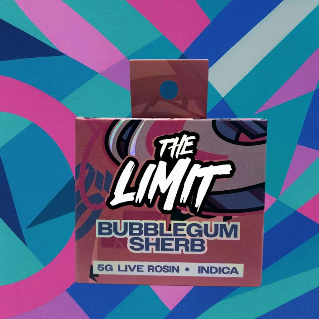 The Limit - 5g Hash Rosin - Bubblegum Sherb