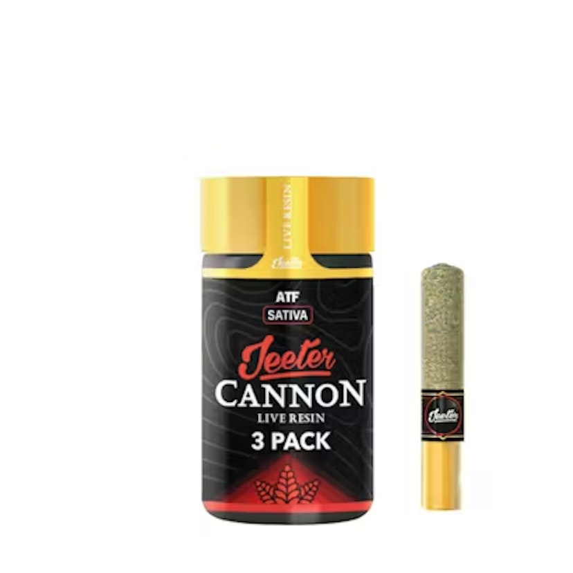 Jeeter x 3 Infused Resin Cannons | ATF