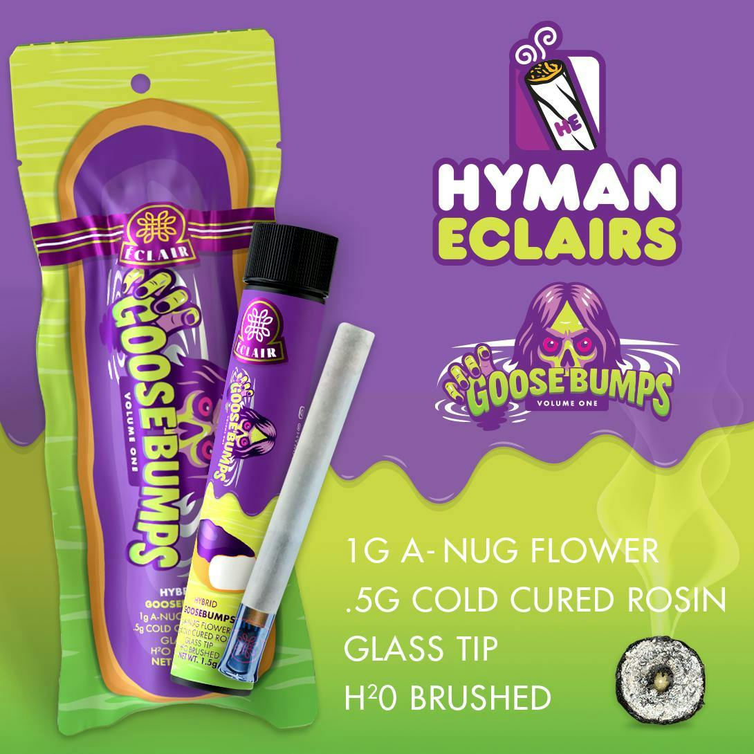 HYMAN HYMAN | GOOSEBUMPS | HANDCRAFTED PRE-ROLL HYBRID — PRE_ROLLS