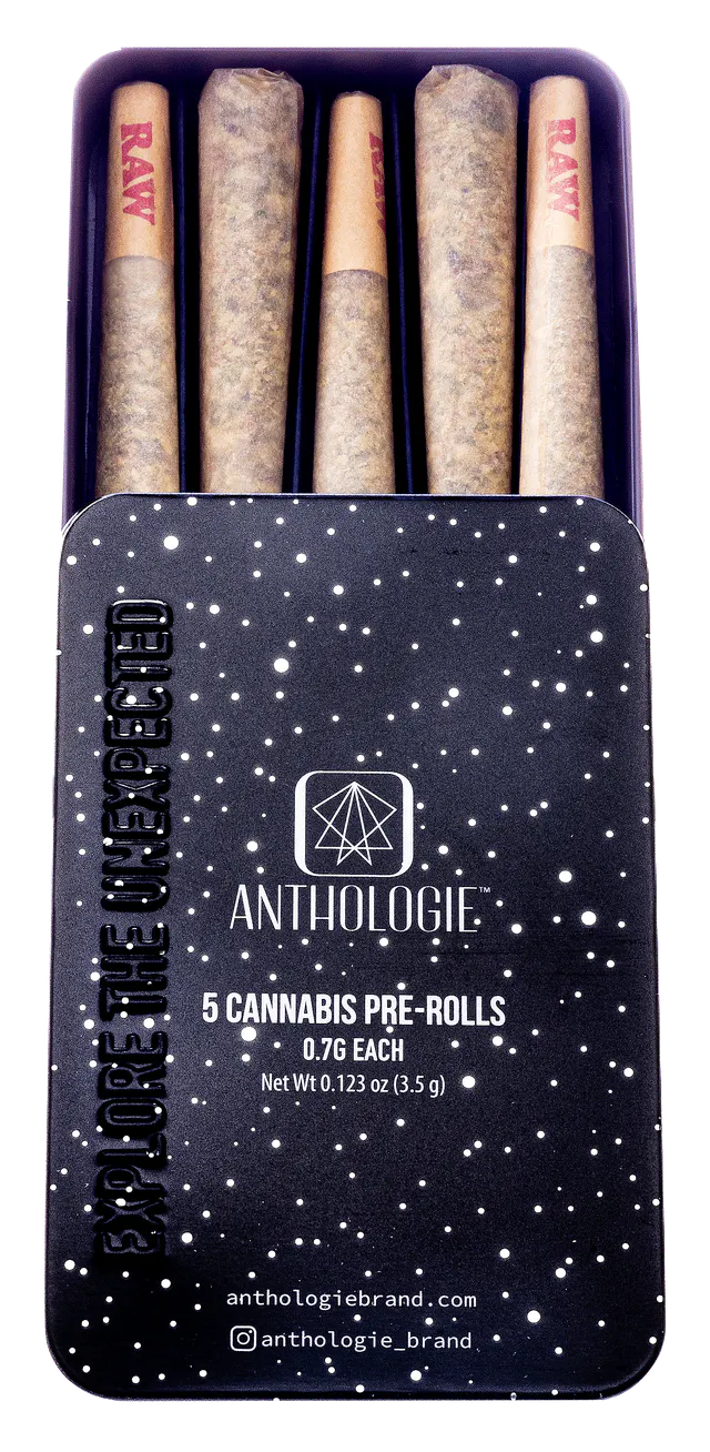 Anthologie Pre-Roll Pack Local Skunk 5pk/2.5g (indica hybrid, packs)