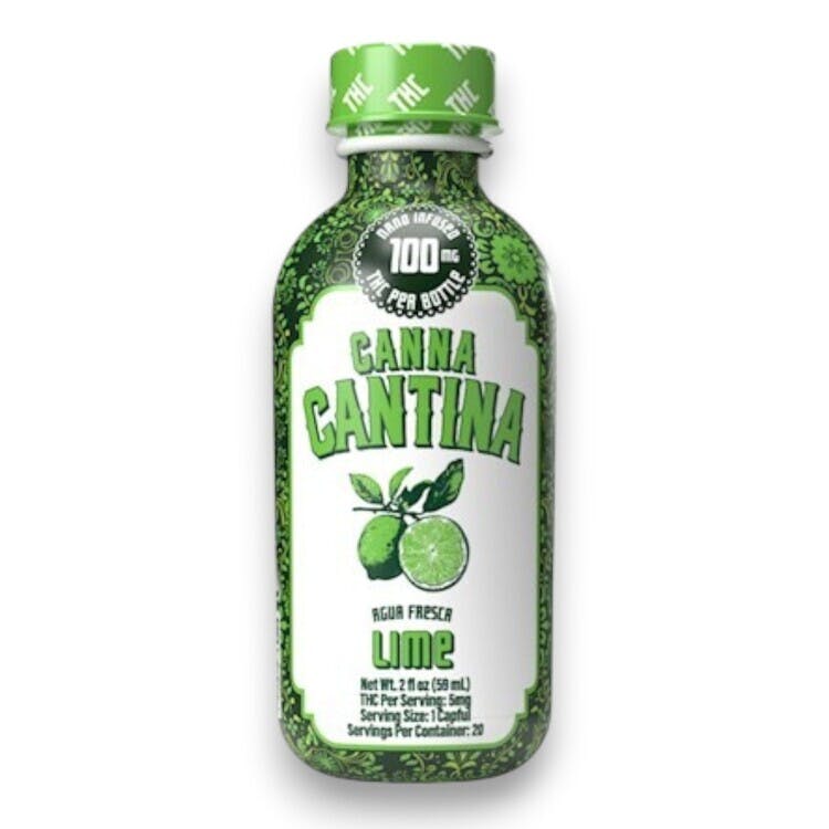 Canna Cantina: Lime - Beverage Shot 100mg