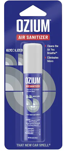 Ozium Air Sanitizer Spray | New Car Scent-1