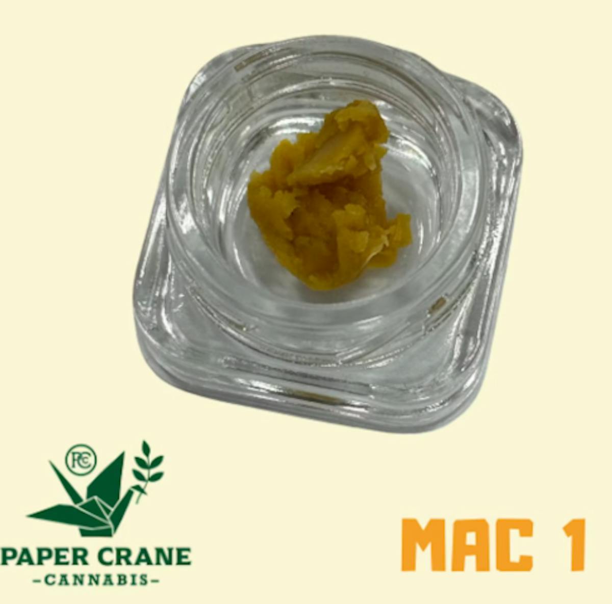 Photo of Paper Crane MAC1 1g Cured Badder