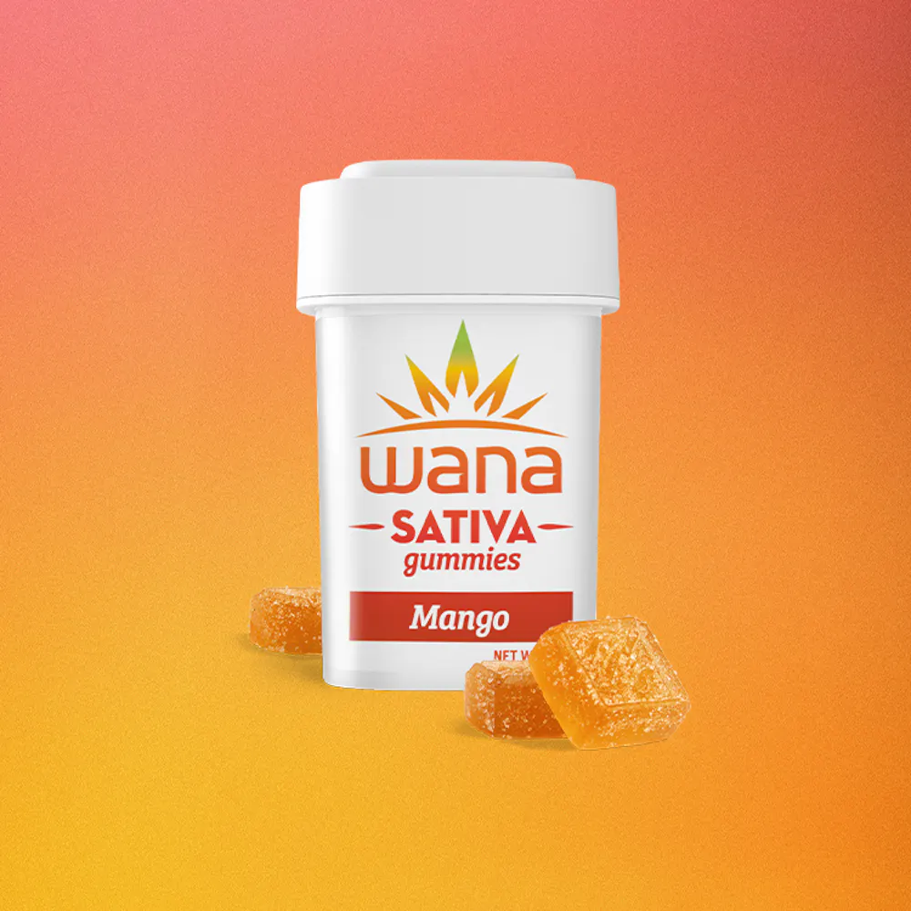 Product Sour Mango Sativa Gummies 10pk 100mg