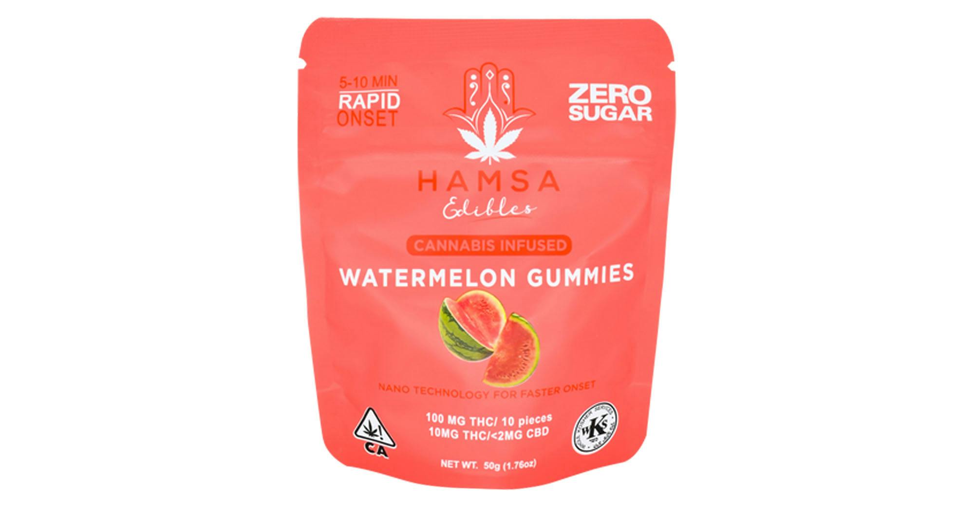 Watermelon Sugar Free Gummies 10 Pack