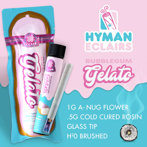 Bubblegum Gelato | 1.5G Eclair Handcraft