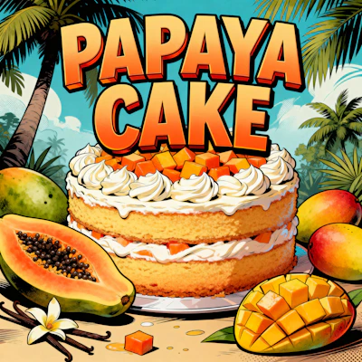 DELI - Papaya Cake - FLOWER by Grip at King of Budz