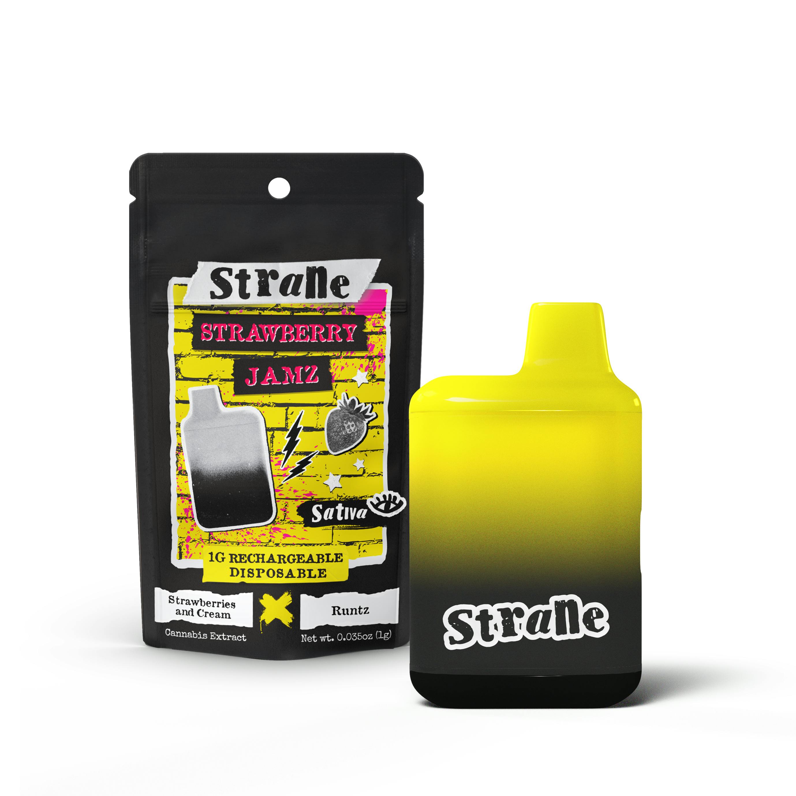 Strawberry Jamz RIP STICK Rechargeable Disposable 1g