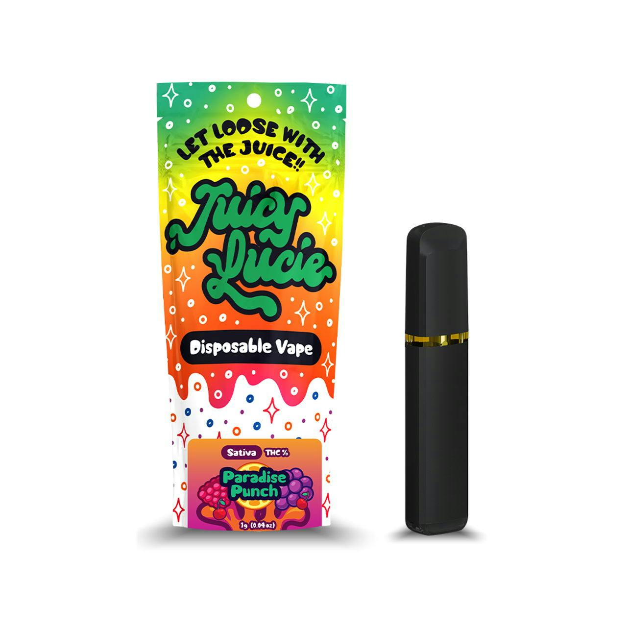 Juicy Lucie | Paradise Punch Disposable Vape | 1g | LIV Cannabis