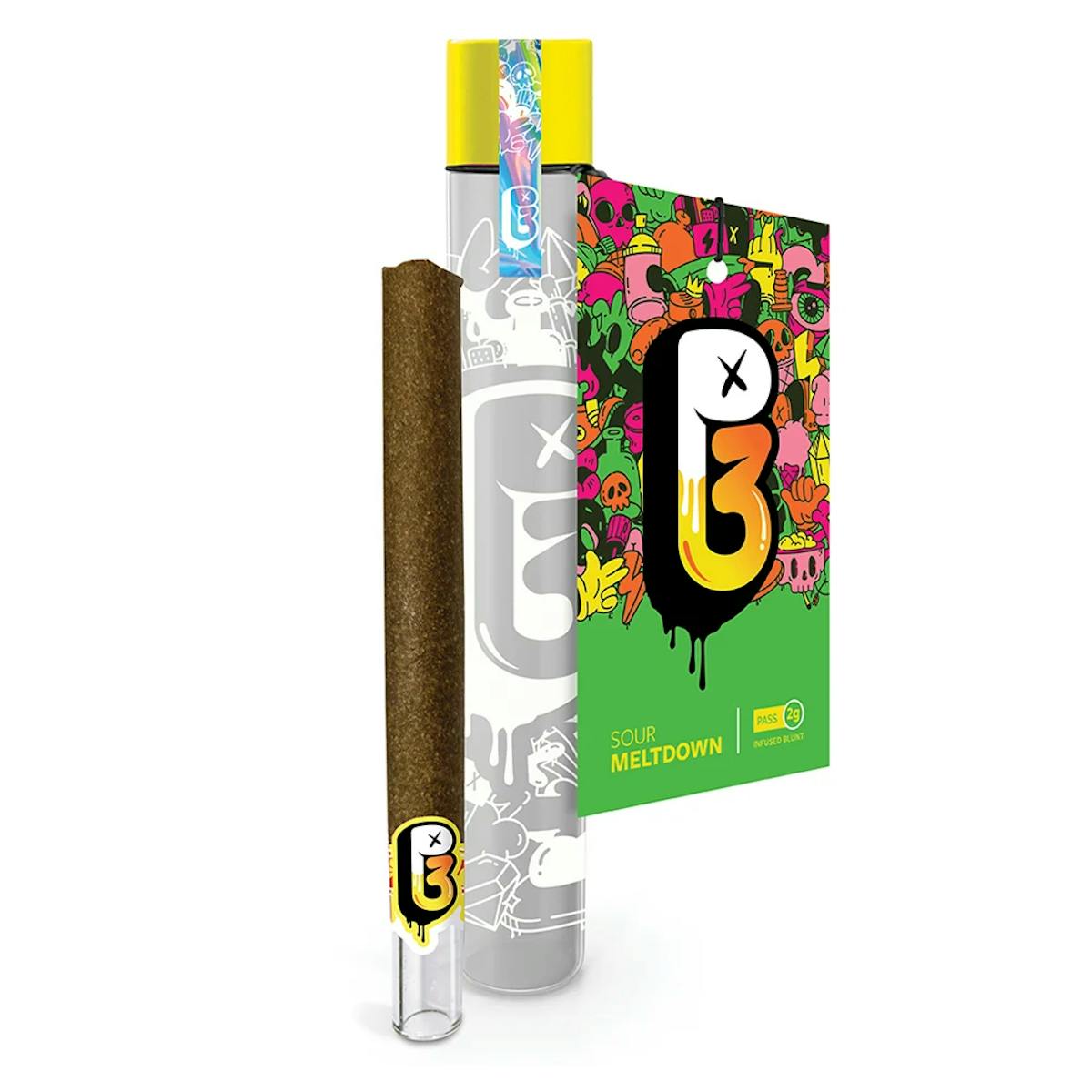 Image of Sour Meltdown Infused Blunt