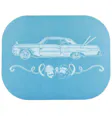 Cheech Chong's™ x Metal Rolling Tray Love Machine 7"x5.5