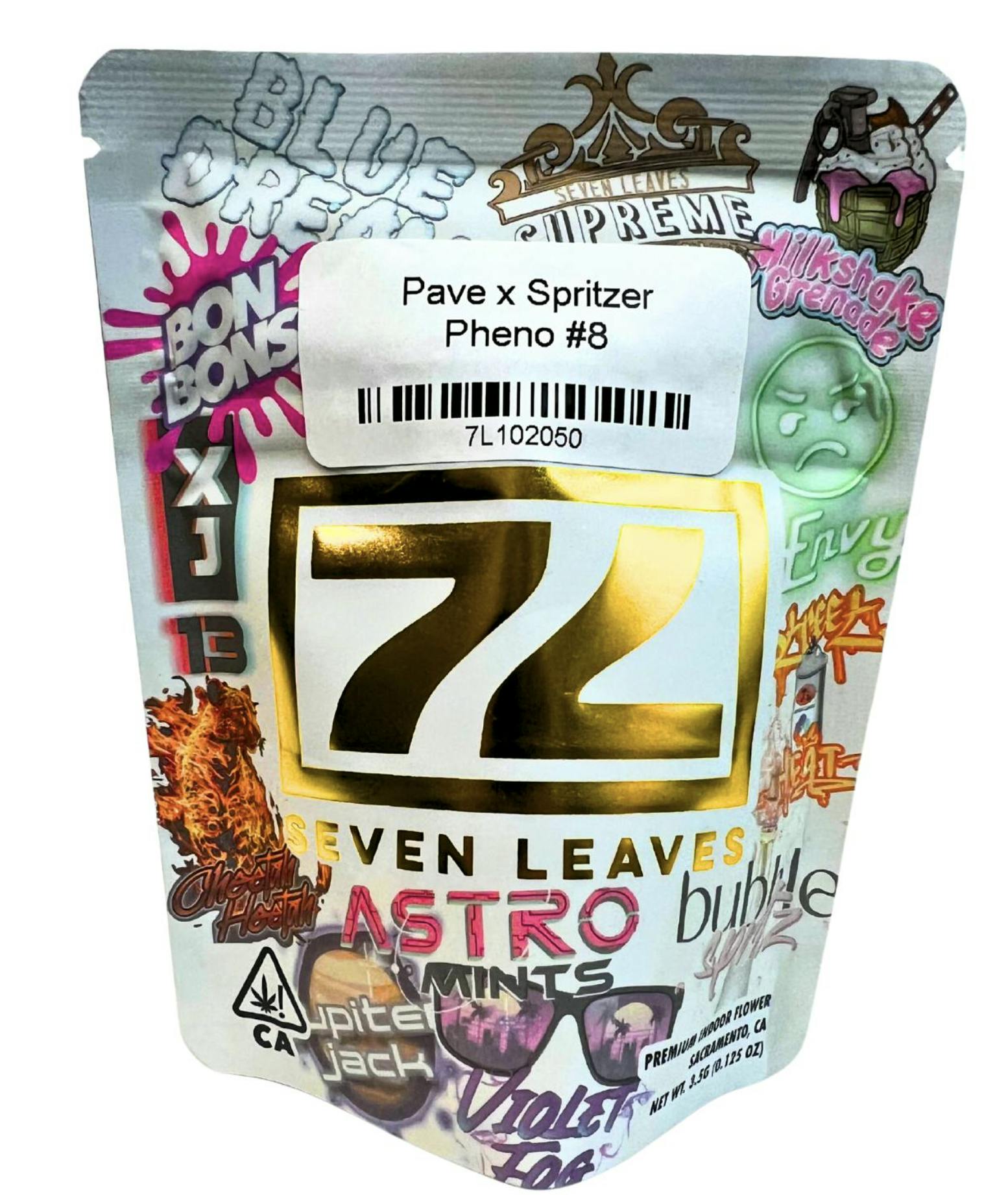 Seven Leaves Pave X Spritzer Pheno #8 - LAX Cannabis Club
