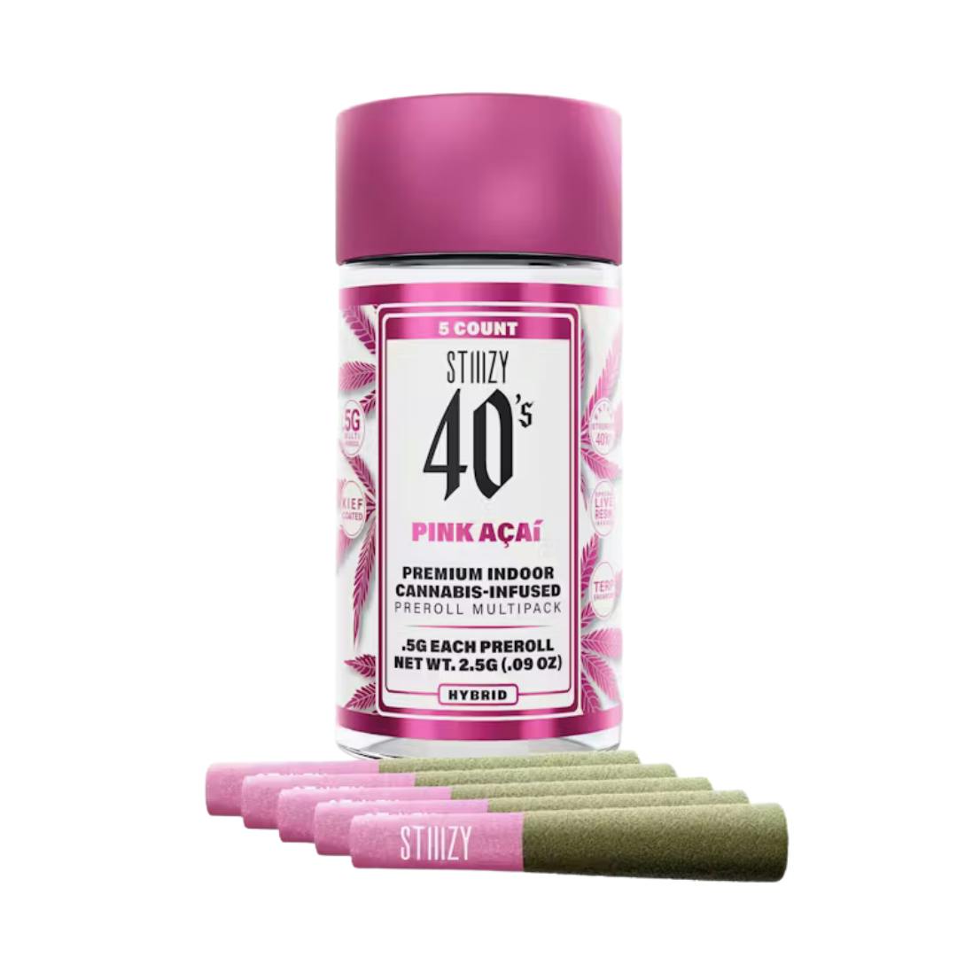 PINK ACAI 5PK INFUSED PREROLLS