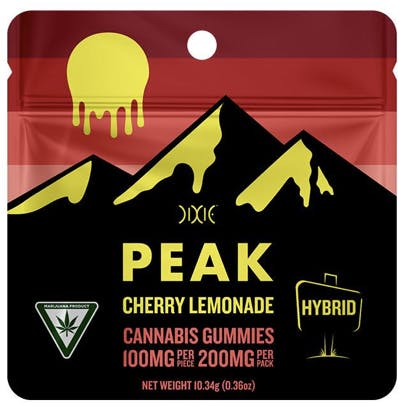 Product: Dixie | Peak Gummies - Cherry Lemonade (Hybrid) - 200mg
