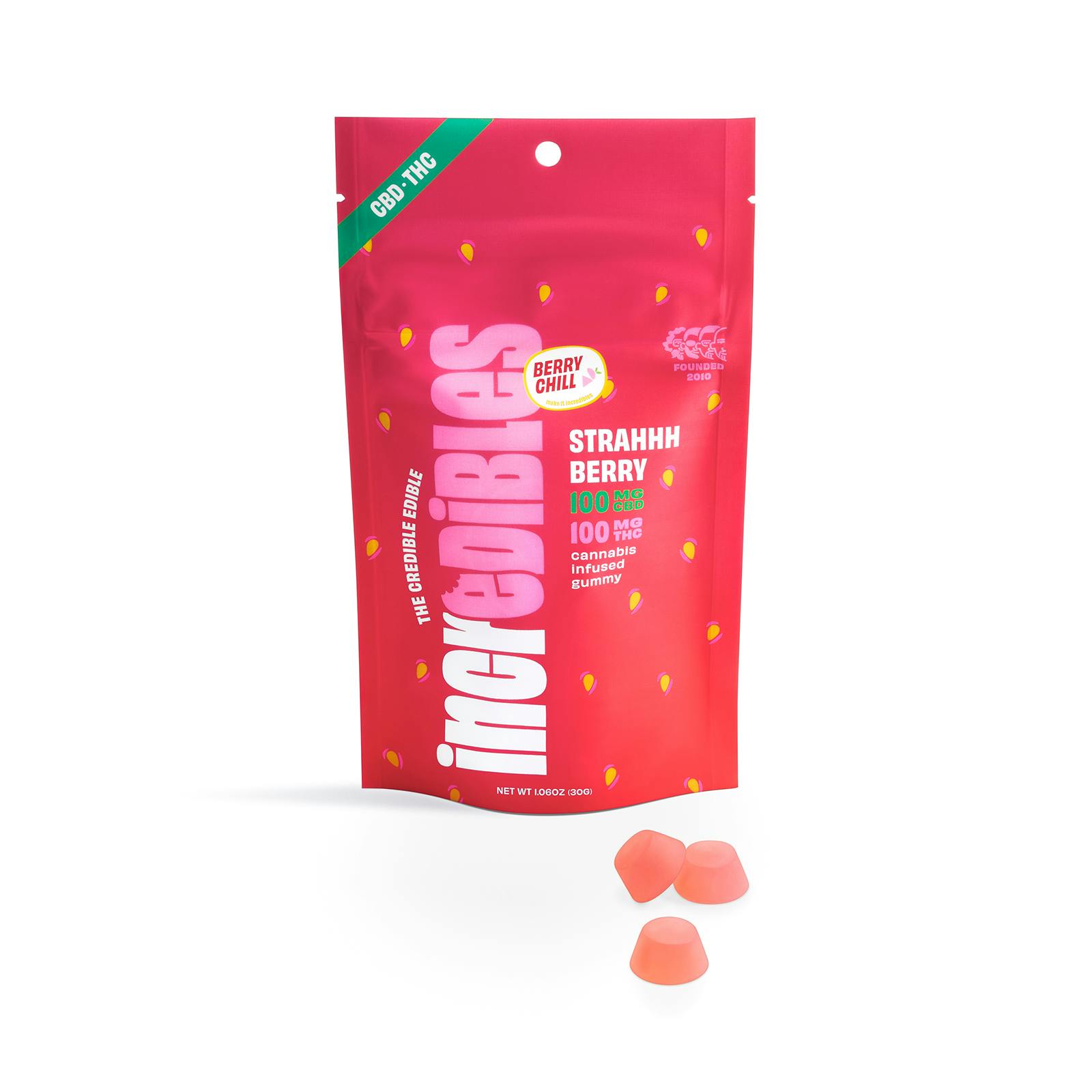 Pomegranate Chill Gummies 20-pack