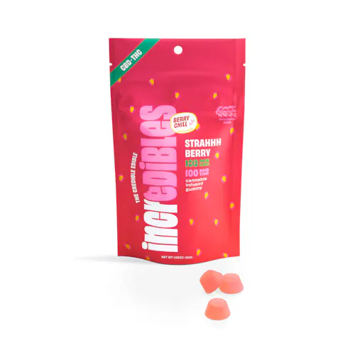 Strahhhberry CBD 1:1 Gummies-active