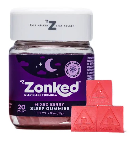 MIxed Berry | 100mg | Gummies | Zzzonked