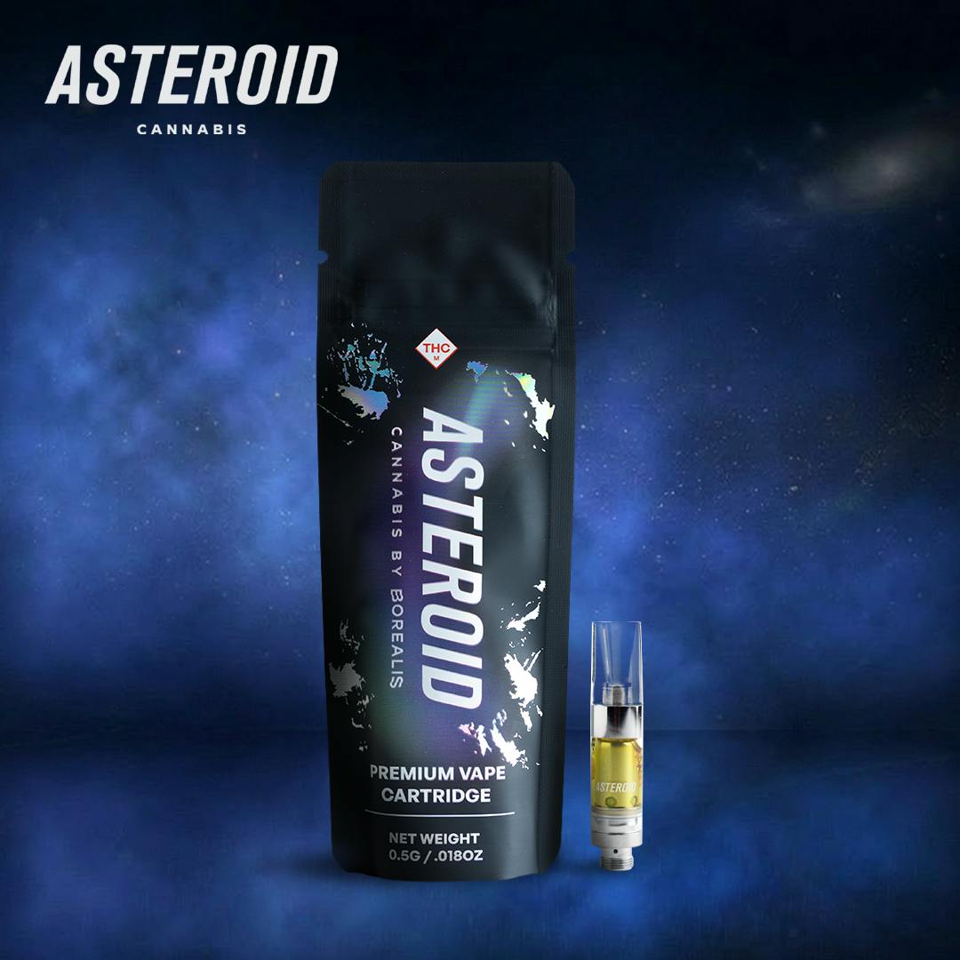 Northern Light Cookies (IH) - Asteroid Cannabis - 0.5g Vape Cart |  Shangri-La - Jefferson City