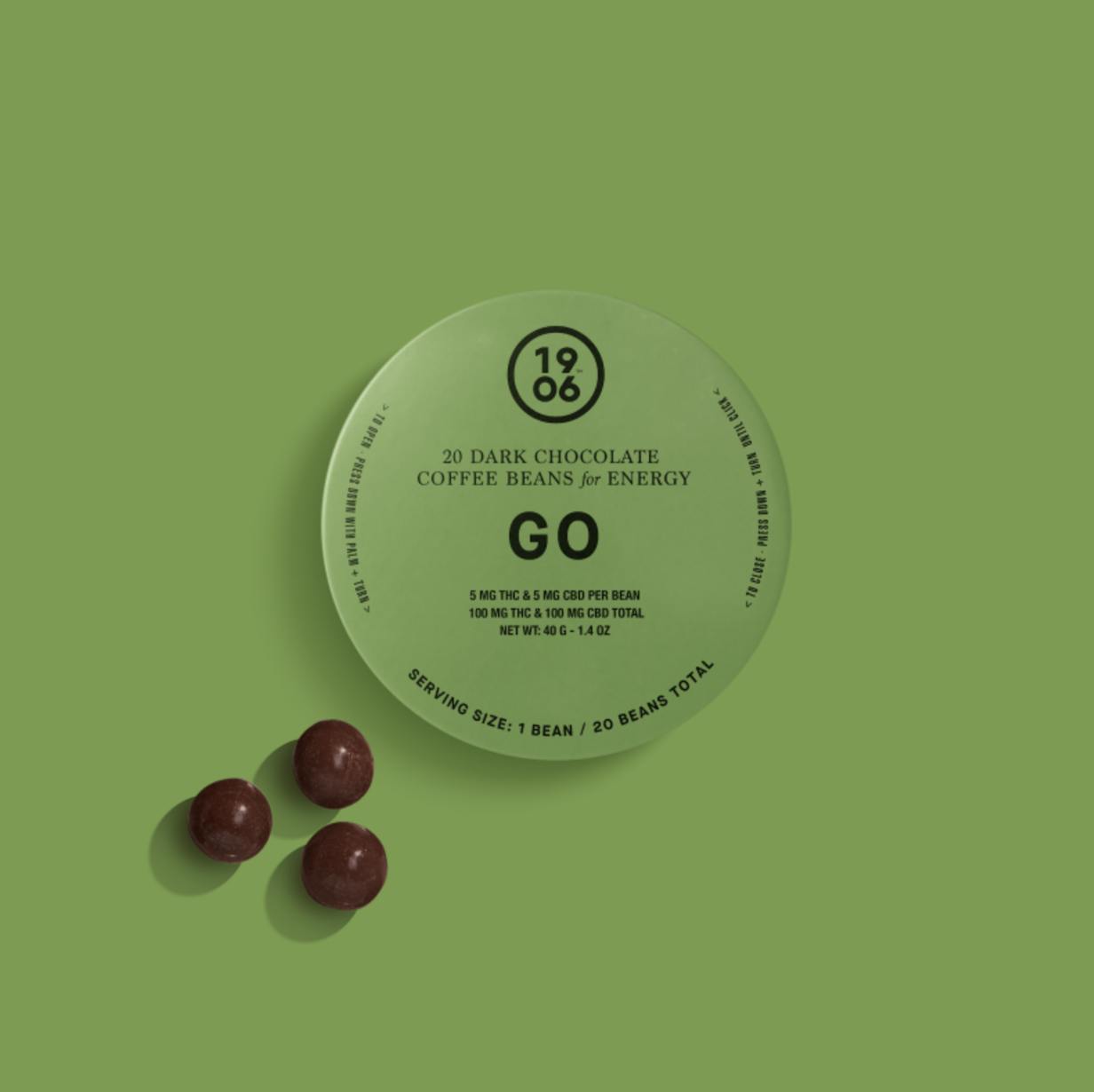 1906 | Go Beans | 20ct | 100mg