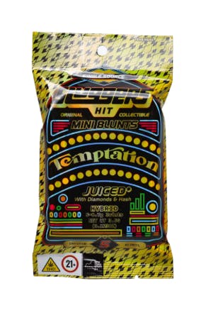 Product Infused Mini Blunts | Temptation (H) | Juiced 5pk | Sluggers
